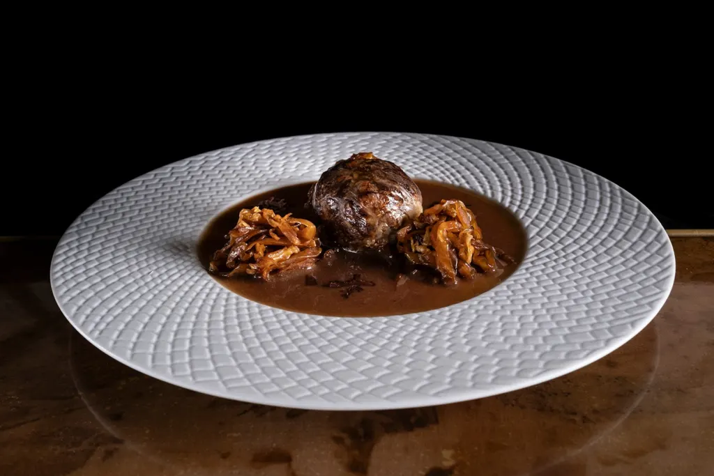 Un piatto di carne di Valeria Piccini (foto Lido Vannucchi)