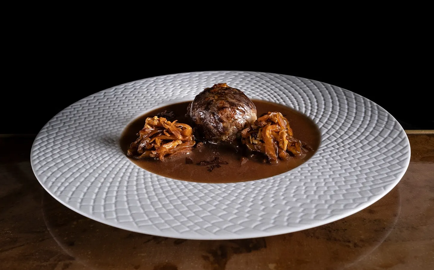 Un piatto di carne di Valeria Piccini (foto Lido Vannucchi)