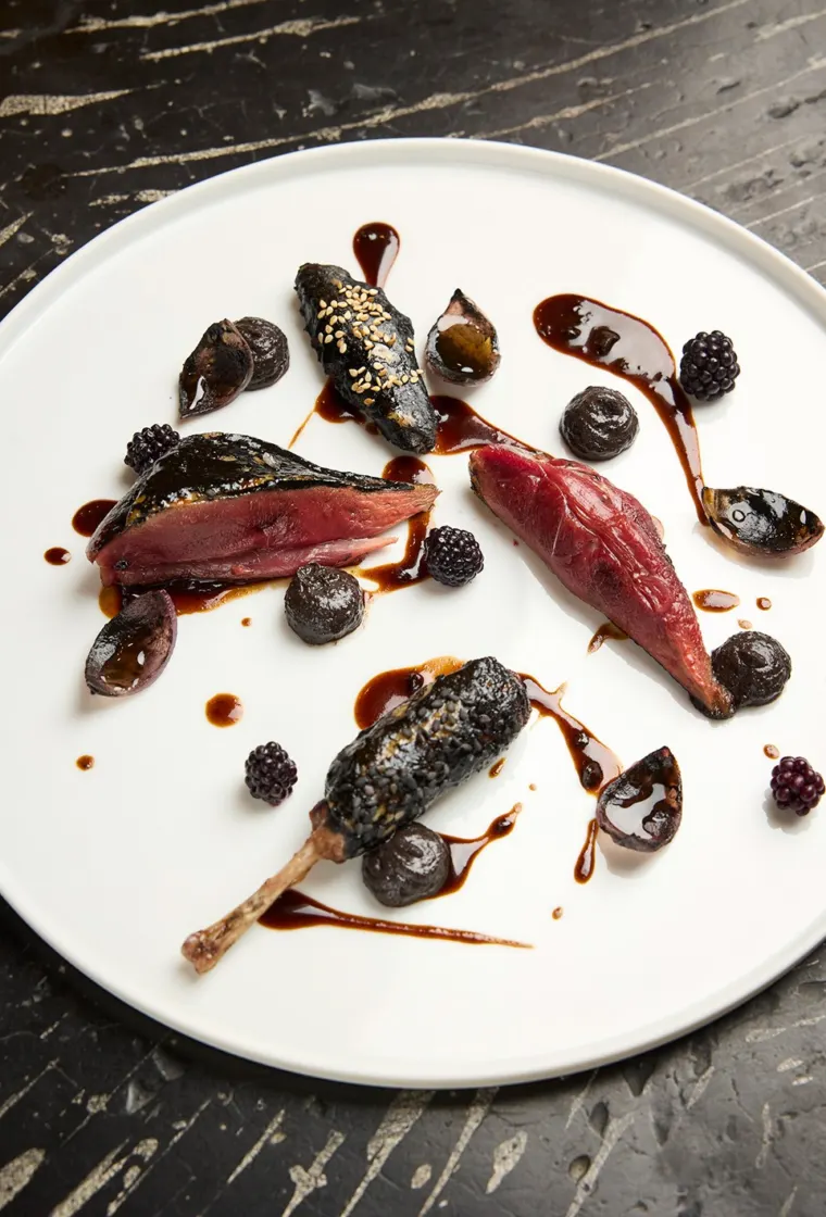 Piccione, piatto di Valeria Piccini (foto Christian Bazzo)