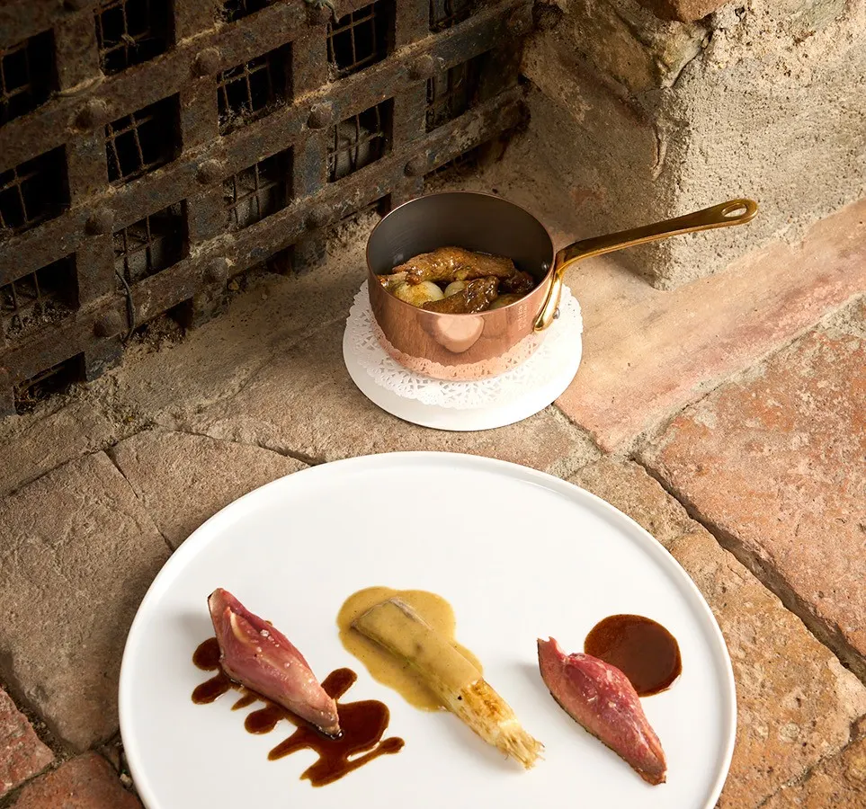 Piccione, piatto di Valeria Piccini (foto Christian Bazzo)